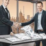 Peter Thiel's Founders Fund, Vitalik Buterin Back $45M Investment in Polymarket, Concept art for illustrative purpose,