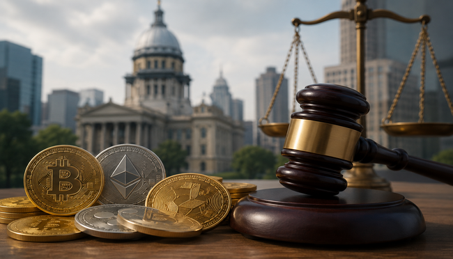 Illinois Approves 0.2% Crypto Tax Under New $55.9 Billion State Budget